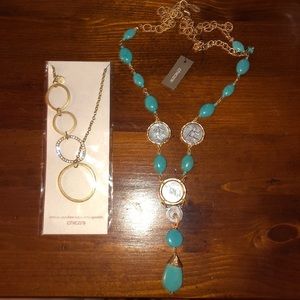 Two NWT Chico’s necklaces